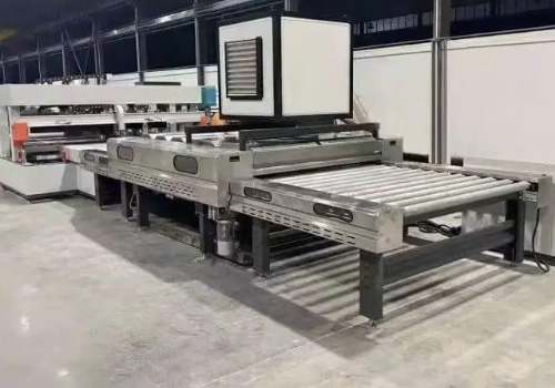 Horizontal glass washing machine 2000mm