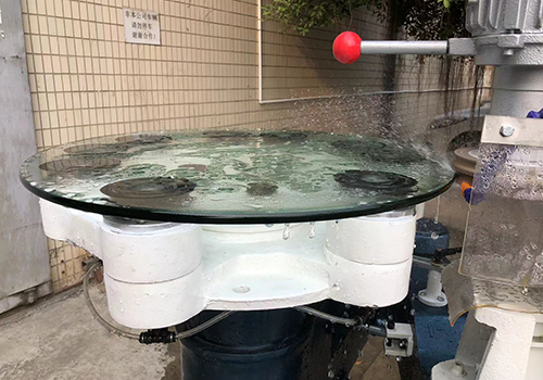 shaped glass edge grinding machine