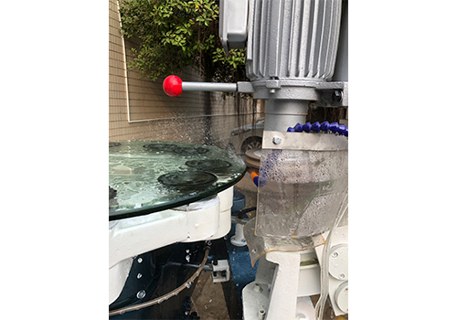 shaped glass edge grinding machine