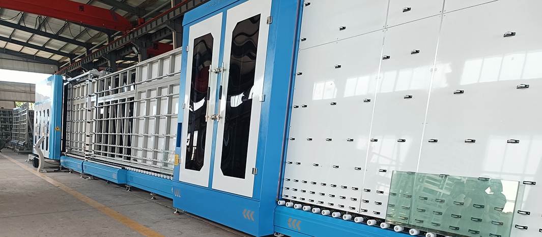 Automatic Vertical Glass Washer Dryer | Care Machinery Insulating Glass Machine