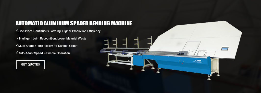 Automatic aluminum spacer bending machine