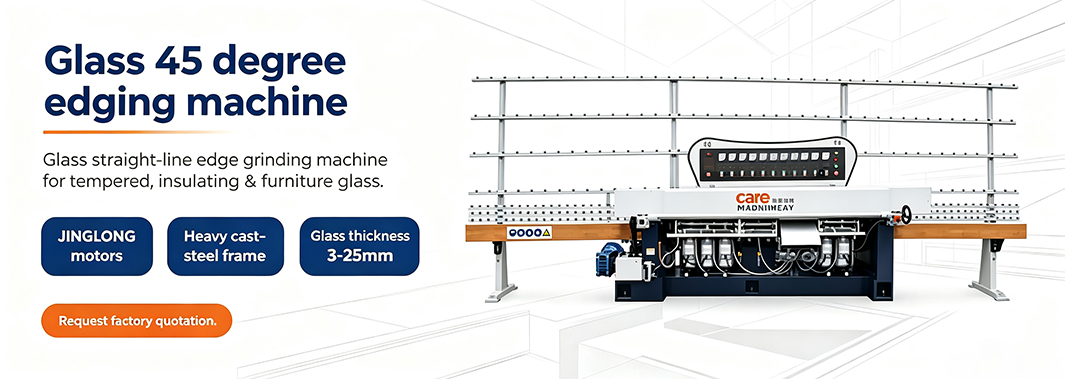Glass 45‑Degree Edging Machine