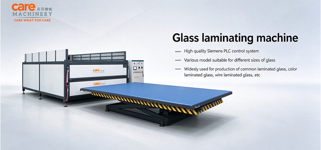 Glass laminating machine